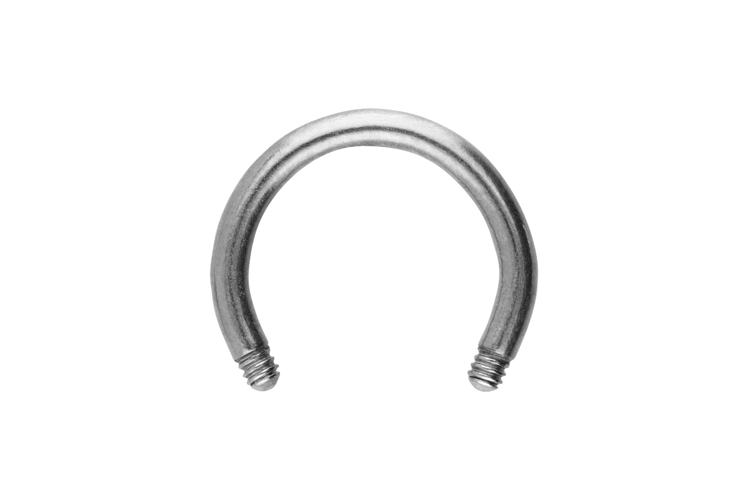 Titan Hufeisenring Piercing ohne Kugel